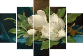 Tablou - Martin Johnson Heade, Giant Magnolias on a Blue Velvet Cloth, reproducere (150x105 cm)