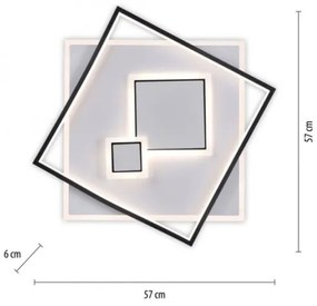 Plafonieră LED Paul Neuhaus 6390-16 MAILAK LED/37W/230V