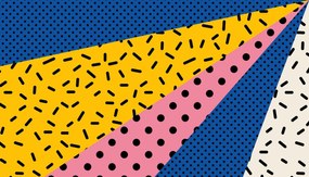 Fototapet, Rays of the 90s, Rebel Walls