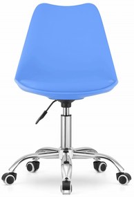 Scaun de birou albastru PANSY