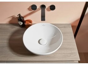 Villeroy & Boch 4A450001 - Lavoar pentru montare pe blat LOOP&FRIENDS, Ø 38 cm, ceramică albă