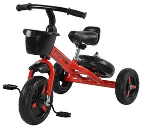 Tricicleta 2 in 1 cu pedale NOVOKIDS™ Griffin , transformabila in bicicleta pedagogica fara pedale, max 25 kg, 1-6 ani, roti din cauciuc, cadru