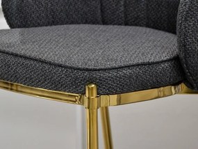 Scaun Farah (grafit + auriu). 1110684