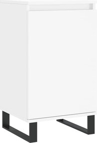 vidaXL Dulap, alb, 40x35x70 cm, lemn prelucra