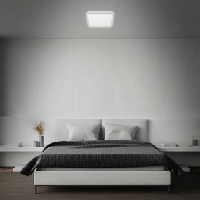 Plafonieră LED LINO LED/15W/230V crom mat Briloner 3748-414