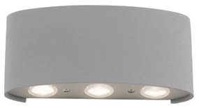 Aplică LED de exterior CARLO 6xLED/0,8W/230V IP54 Paul Neuhaus 9488-21