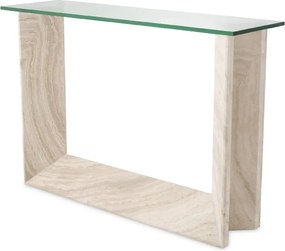 Consola LUX din travertin stil Art Deco Fortuna