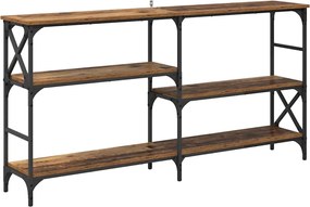 vidaXL Masă de consolă Lemn vechi 150 x 29 x 76,5 cm Lemn compozit