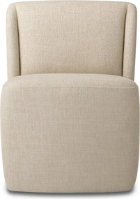 Scaun design LUX Selene, Renato ecru