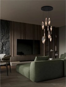 Lustra LED suspendata design decorativ SERIQ D-60cm