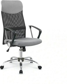 Scaun de birou VIRE II, gri, stofa mesh, 61x63x110/120 cm