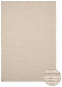 Covor crem țesut manual din bumbac 200x300 cm Handloom – Lorena Canals
