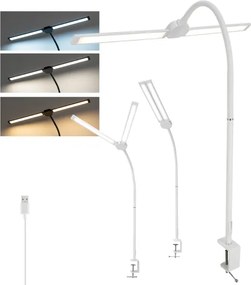 Brilagi - Lampă LED de birou reglabilă USB VARIO LED/14W/5V 3000-6000K albă