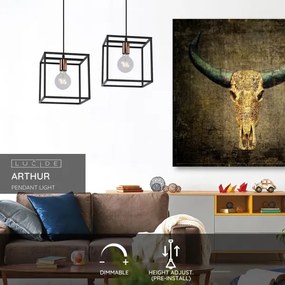 Lucide 08424/01/30 - Lampa suspendata ARTHUR 1xE27/60W/230V