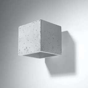 Aplică perete QUAD 1xG9/40W/230V beton