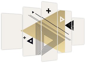 Tablou - Forme geometrice N⁰4 (150x105 cm)