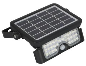 Proiector LED solar cu senzor LED/5W/3,7V 4000K IP65