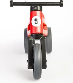 Funny Wheels - Bicicletă fără pedale 2în1 RIDER SPORT, roșu/negru