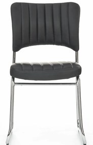 Scaun tapitat Rapid negru
