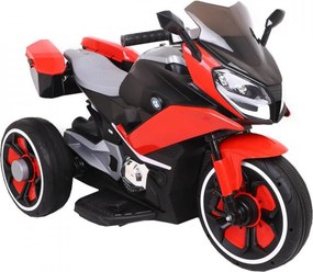 Motocicleta Electrica cu Acumulator Pentru Copii NOVOKIDS™ Cairo Motor, 3-8 ani, max 30 kg, Functie Bluetooth, Cu Sunete si Melodii, 3 Roti, Volum