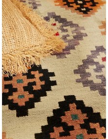 Covor roșu reversibil, țesut manual din lână 200x290 cm Kamal Kian – Nouristan