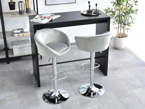 Scaun Hanzel (gri + crom). 1110542