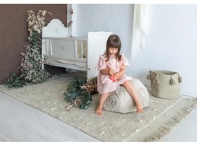 Covor verde deschis lavabil/țesut manual din bumbac 140x200 cm Woods Symphony Olive – Lorena Canals