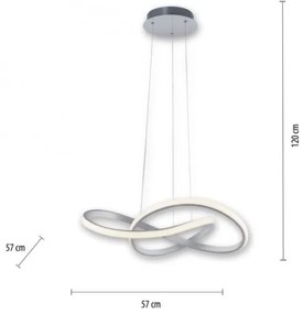 Lustră LED pe cablu dimabilă MARIA LED/25W/230V Leuchten Direkt 15402-95