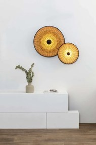 Aplica de perete/tavan design natural din ratan COSTAS 40cm