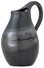 Vază gri închis din gresie (înălțime 15 cm) Alvena – Bloomingville