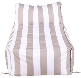 Beanbag pentru grădină alb-gri – Bonami Essentials