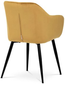 Set de scaune de sufragerie PIKA YEL4, 2 buc
