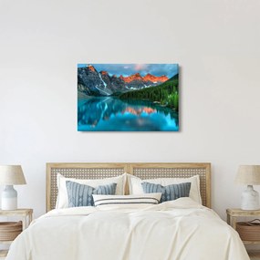 Tablou - Lac turcoaz (90x60 cm)