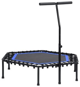 vidaXL Trambulină de fitness cu mâner, 122 cm