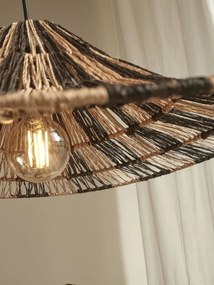 Lustra eco din iuta Cuzco natur/ negru