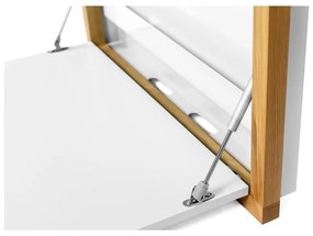 Masă de perete pliabilă Woodman Brenta, alb