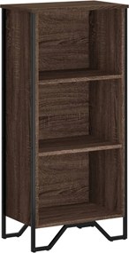 vidaXL Bibliotecă, stejar maro, 50x31x106 cm, lemn prelucrat