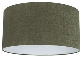 Abajur din material textil verde închis 50/50/25