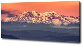 Tablou pe pânză Sunrise tatry
