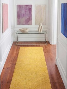 Covor tip traversă galben țesut manual din material bouclé 80x200 cm Notting Hill Portobello – Ted Baker