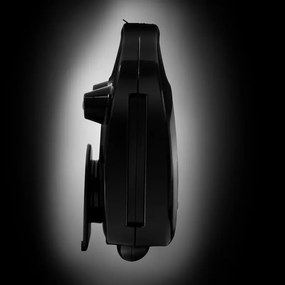 Sandwich maker Russell Hobbs Fiesta Deep Fill 24540-56 3in1, 750 W, 4 sandwich-uri, 3 placi diferite, Otel inoxidabil, Negru