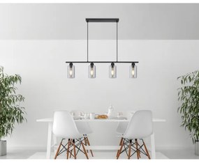 Lustră pe cablu HADERA 4xE27/60W/230V Globo 15465-4H