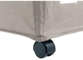 Coș triplu pentru rufe Wenko Trivo, bej, 117,6 l