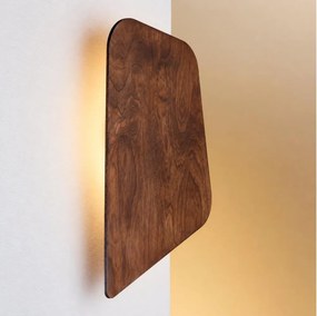 Aplică de perete LED BUTTON LED/4W/230V 41x25 cm decor nuc
