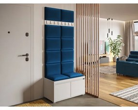 Mobilier pentru hol Kendora 80 (cu 12 buc panouri tapițate Pazara 40x30) (manila 26). 1054006
