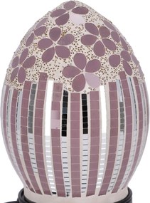Lampa de masa Mozaic Flower h 21,5 cm