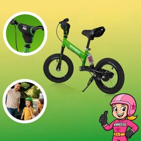 Rennmeister Bicicletă fără pedale pentru copii QUIDO, de la 3 ani, verde