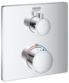 GROHE 24078000 - Baterie termostatată pentru duș GROHTHERM, crom lucios