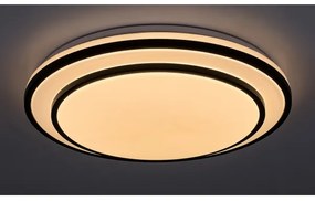 Rabalux 2130 - Plafonieră LED dimabilă LUPITA, 40W/230V, neagră, cu telecomandă