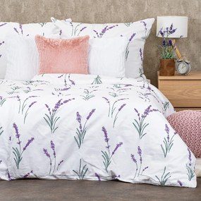 Lenjerie de pat din bumbac 4Home Lavender, 140 x 200 cm, 70 x 90 cm